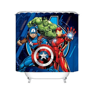 Rideau de douche Avengers 120x200 cm