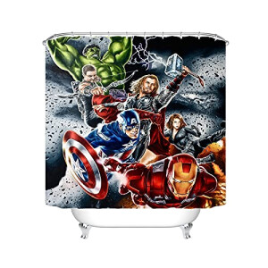 Rideau de douche Avengers 120x200 cm