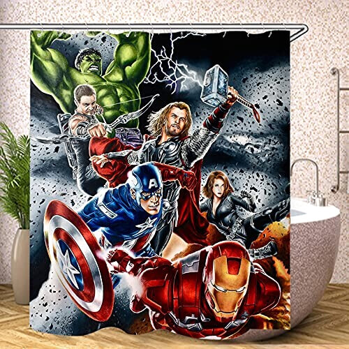 Rideau de douche Avengers 120x200 cm variant 0 