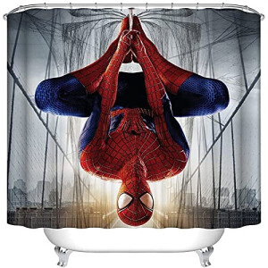 Rideau de douche Spider-man 120x200 cm