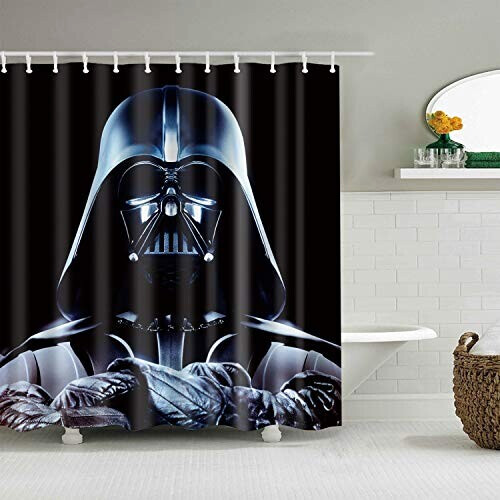 Rideau de douche Star Wars multicolore 180x180 cm