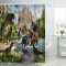 Rideau de douche Jurassic Park 180x200 cm - miniature