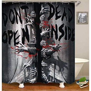 Rideau de douche The Walking Dead 180x180 cm