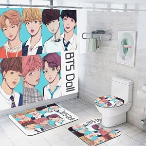 Rideau de douche BTS