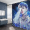 Rideau de douche BTS onecouleur 50x80 cm - miniature variant 3