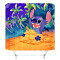 Rideau de douche Lilo - Stitch - 180x200 cm - miniature