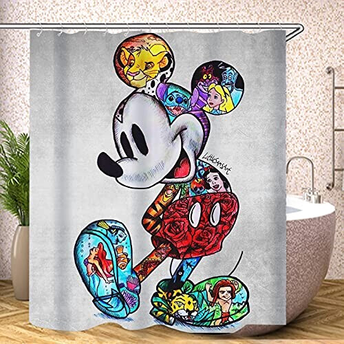 Rideau de douche Mickey 180x180 cm variant 0 