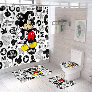 Rideau de douche Mickey 165x180 cm