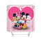Rideau de douche Mickey - Minnie - 180x200 cm - miniature