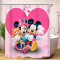 Rideau de douche Mickey - Minnie - 180x200 cm - miniature variant 3