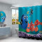 Rideau de douche Dory, Nemo - Le Monde de Nemo -  pièces 182.9x182.9 cm - miniature variant 1