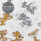 Rideau de douche Tom et Jerry comme indiqué sur la photo 182.9x182.9 cm - miniature variant 3