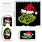 Rideau de douche Le Grinch 180x180 cm - miniature variant 2