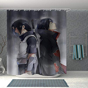 Rideau de douche Naruto 90x180 cm
