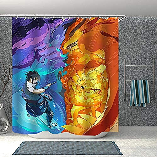Rideau de douche Naruto 180x180 cm