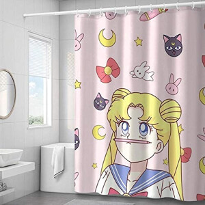 Rideau de douche Sailor Moon 90x180 cm