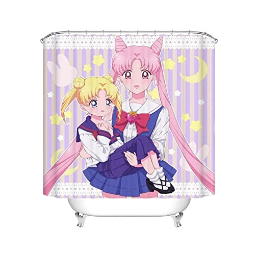 Rideau de douche Sailor Moon 180x180 cm variant 1 