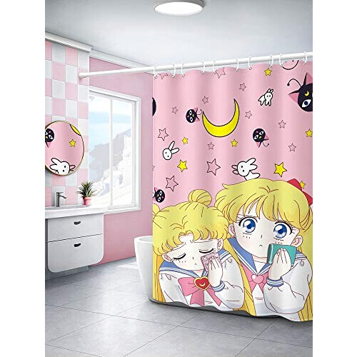 Rideau de douche Sailor Moon 100x200 cm