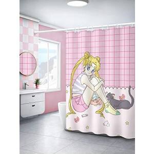 Rideau de douche Sailor Moon 200x200 cm