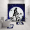 Rideau de douche Sailor Moon noir 179.8x179.8 cm - miniature variant 1