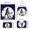 Rideau de douche Sailor Moon noir 179.8x179.8 cm - miniature variant 2