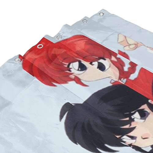Rideau de douche Ranma 1/2 fer 152.4x182.9 cm variant 2 