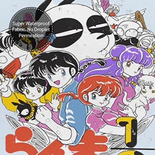 Rideau de douche Ranma 1/2 fer 152.4x182.9 cm variant 3 