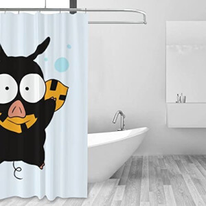 Rideau de douche Ranma 1/2 fer 152.4x182.9 cm