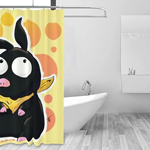 Rideau de douche Ranma 1/2 fer 152.4x182.9 cm