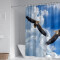Rideau de douche Aigle ciel bleu 90x180 cm - miniature variant 2