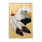 Rideau de douche Aigle multicolore 122x183 cm - miniature