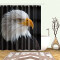 Rideau de douche Aigle noir 90x180 cm - miniature