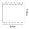 Rideau de douche Aigle 180x180 cm - miniature variant 3