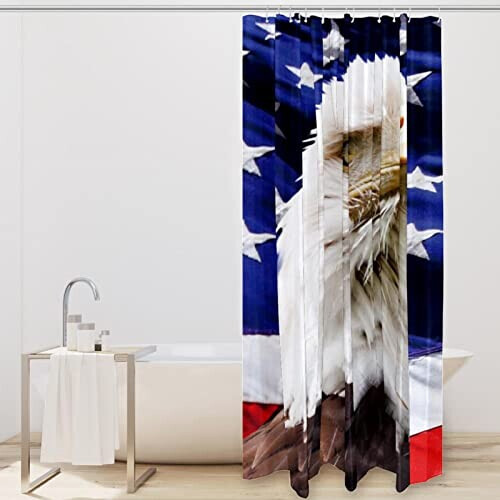 Rideau de douche Aigle multi-couleur variant 0 