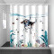 Rideau de douche Chien diving dog 180x180 cm - miniature