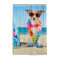 Rideau de douche Jack Russell - Chien - multicolore 121.9x182.9 cm - miniature