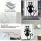 Rideau de douche Chat blanc 150x180 cm - miniature variant 3