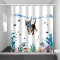 Rideau de douche Chat diving cat 180x180 cm - miniature
