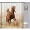 Rideau de douche Cheval 180x180 cm - miniature