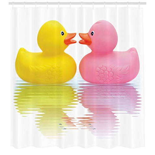 Rideau de douche Canard multi 175x200 cm variant 0 