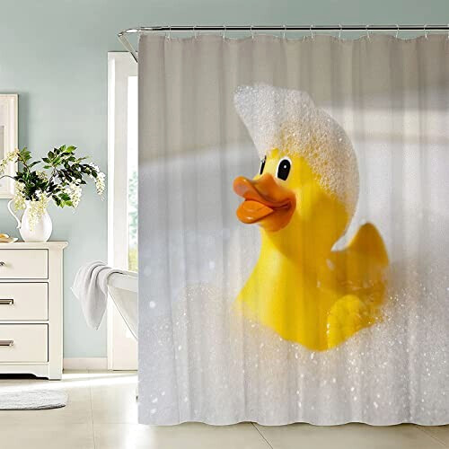 Rideau de douche Canard 80x180 cm