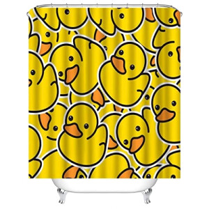 Rideau de douche Canard couleur 120x180 cm