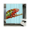 Rideau de douche Caméléon style 165x180 cm - miniature