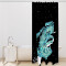 Rideau de douche Caméléon s sur noir 152.4x182.88 cm - miniature variant 1
