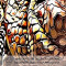 Rideau de douche Caméléon décoration de texture 182.88x182.88 cm - miniature variant 2