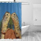 Rideau de douche Caméléon multicolore 167.6x182.9 cm - miniature