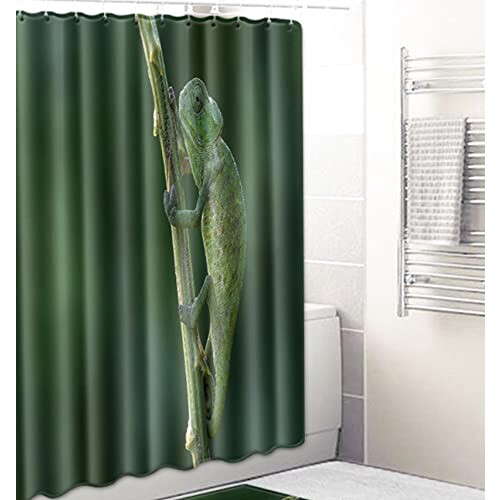 Rideau de douche Caméléon 180x180 cm