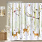 Rideau de douche Cerf bouleau et 180x180 cm - miniature