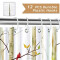 Rideau de douche Cerf bouleau et 180x180 cm - miniature variant 2