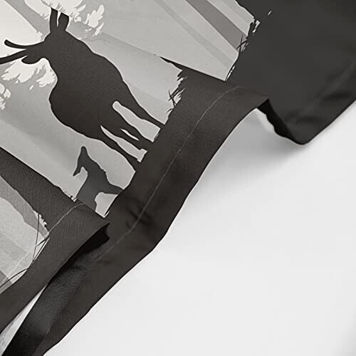 Rideau de douche Cerf arbre 183x183 cm variant 1 
